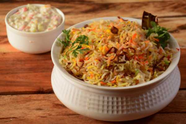 Vegetable Biryani  (bucket)