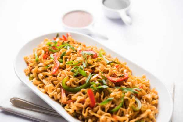 Vegetable Szwhan Noodles