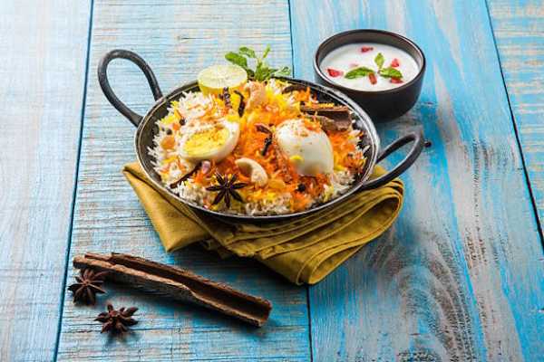 Egg Biryani Bucket