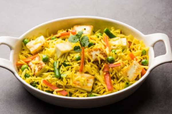 Vegetable Paneer Biryani