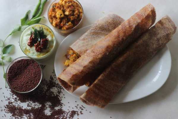 Goat Keema Dosa