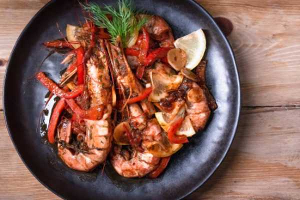Tandoori Shrimp Ajvaini