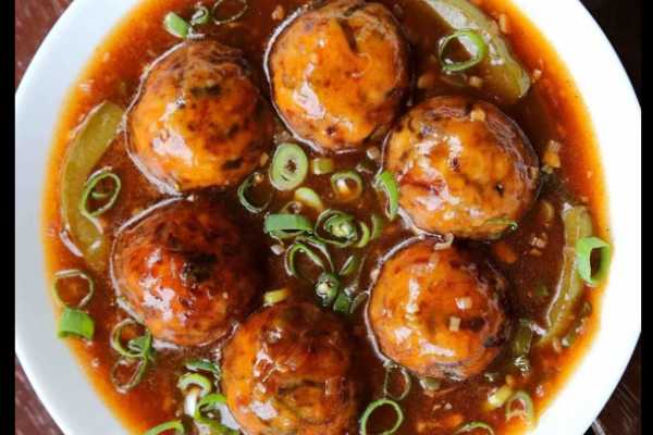 Veg Ball Manchurian(6pcs)