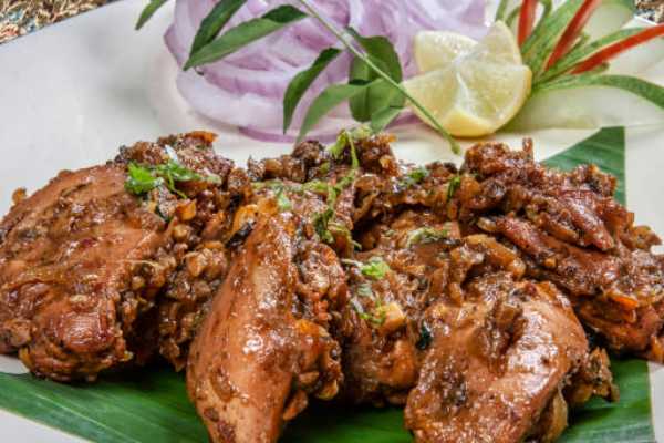 Karivepaku Chicken Fry