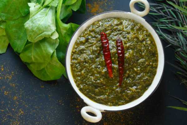 Garlic Palak