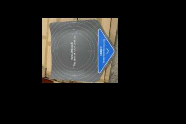 Laser positioning label - #PR-PDU-312A