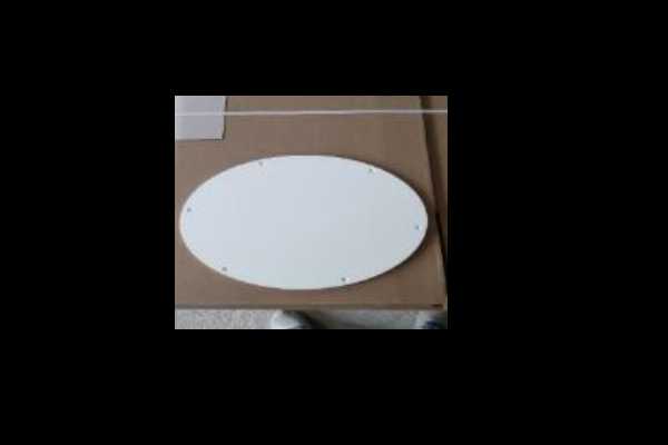 5m two-dimensional code disk on the lower floor (white) - #PR-PDU-317A