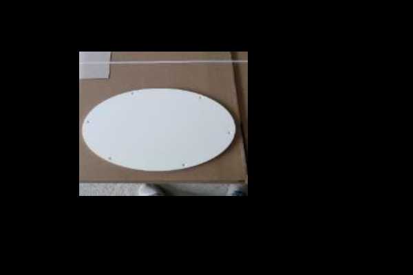 High rise 8m 2D code disk (white) - #PR-PDU-319A