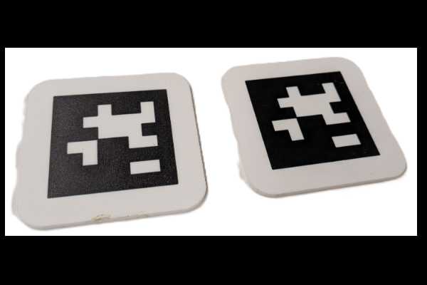 Screen printing QR code