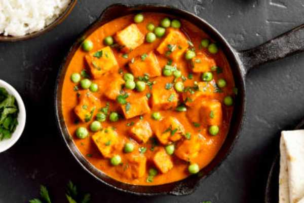 Tofu Green Peas Curry (LS)