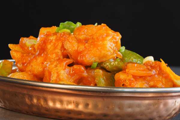 CHILLI GARLIC SHRIMP DRY