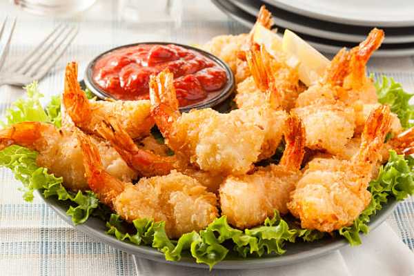 Mango Coconut Shrimp