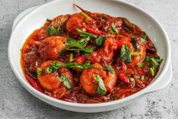 Shrimp Vindaloo