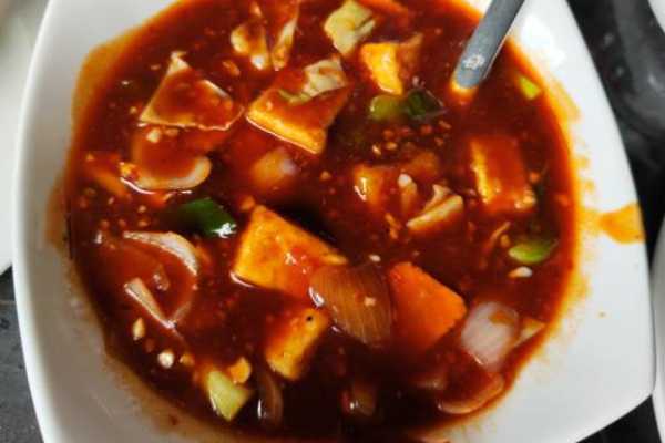 Chilli Paneer Gravy Style
