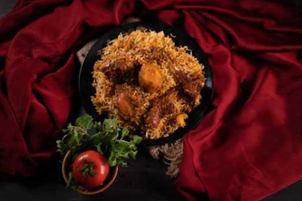 Goat Fry Biryani