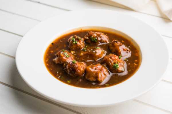 Veg Manchurian (wet)