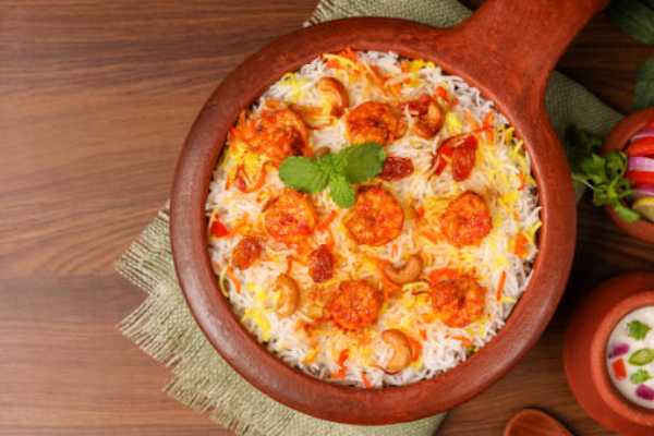 Large Pack - Shrimp Biryani