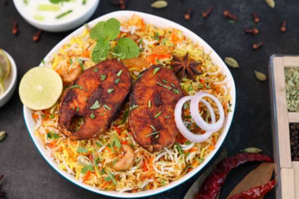 Large Pack - Fish Biryani