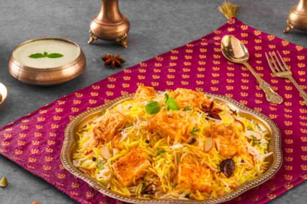 Veg Paneer Biryani