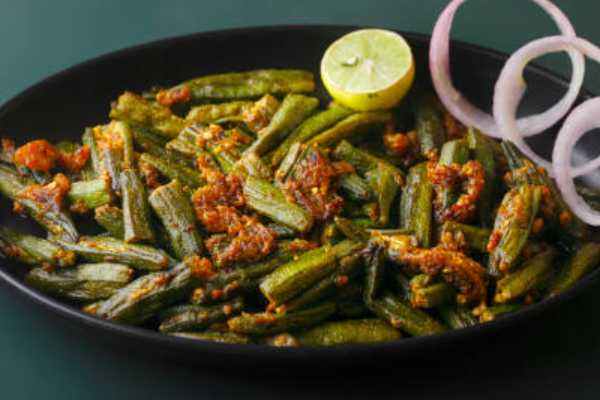 Masala Bhindi (okra)