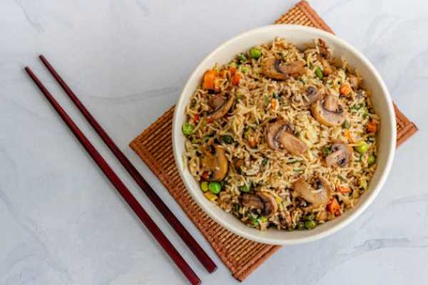 Mushroom Fried Rice