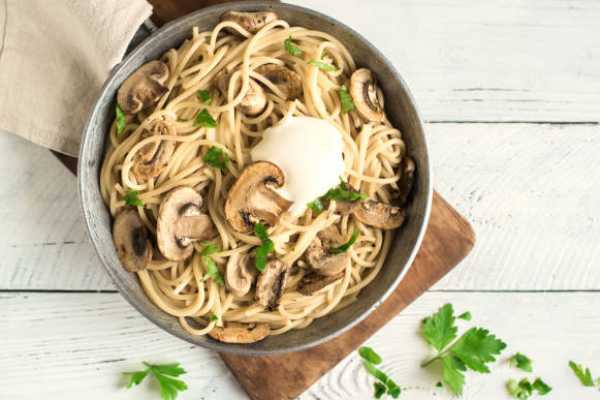 Mushroom Noodles