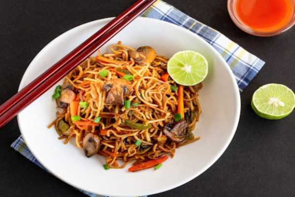 Szechwan Mushroom Noodles