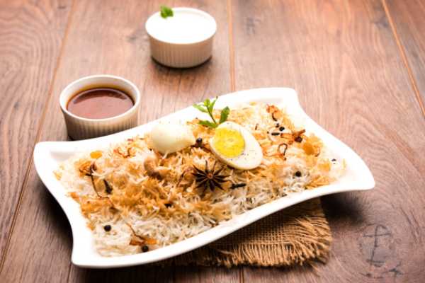 Hyderabadi Egg Biryani