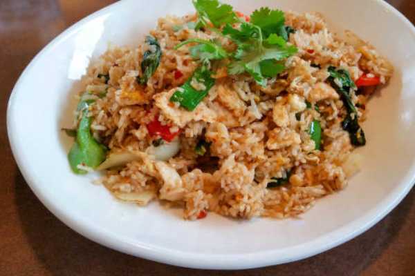 Thai Style Fried Rice Veg