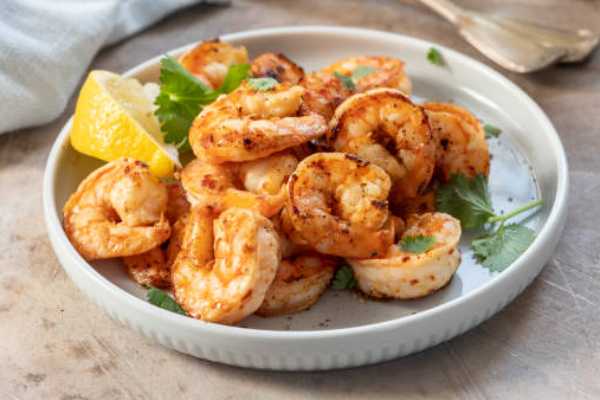 Lasooni (Garlic) Shrimp 