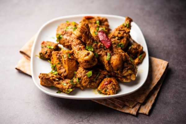 Chicken ghee roast
