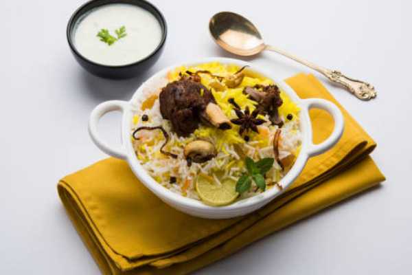 Goat Ghee Roast Pulav