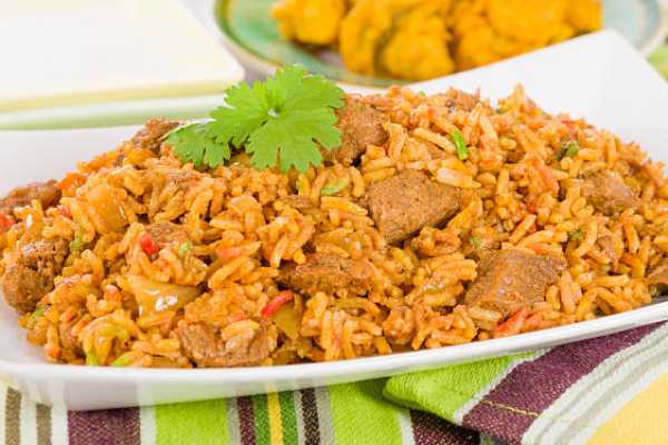Goat Fry Pulav