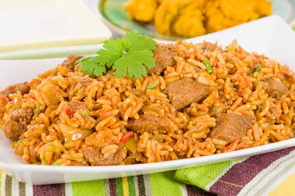 Goat Fry Pulav