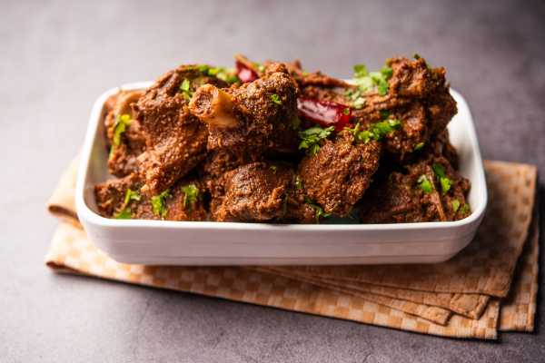 Mutton Sukka Varuval Bone In