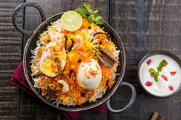Avakai Egg Dum Biryani