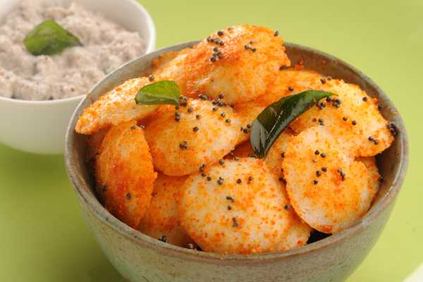 Fried idly (3 pcs)