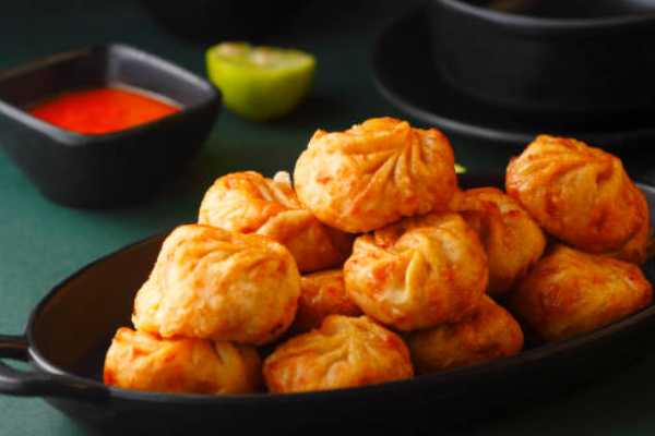 Veggie Fried Momo