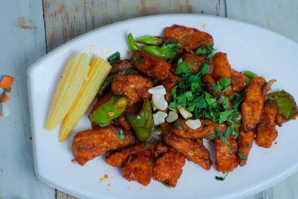 Baby corn manchurian