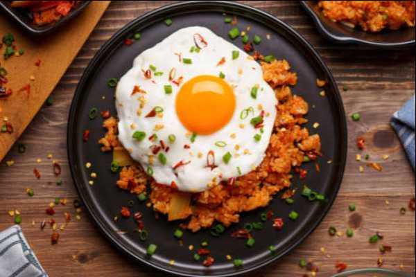 Schezwan Egg Fried Rice