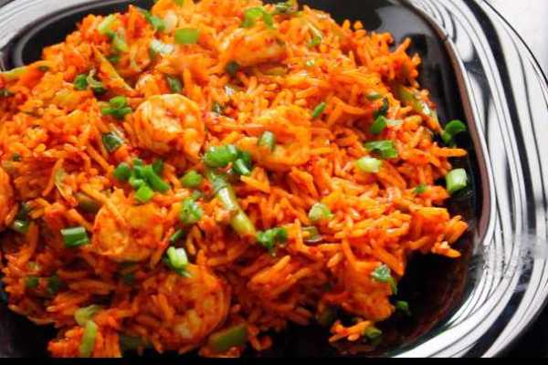 Schezwan Shrimp Fried Rice