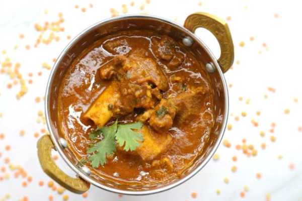 Kadai Goat (Bone in )