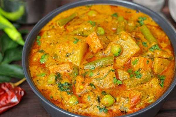 Vegetable butter masala