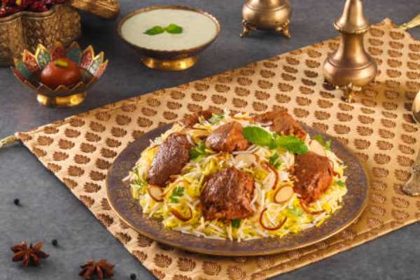 Goat Chukka Biryani