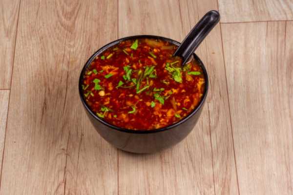 CHICKEN MANCHOW SOUP