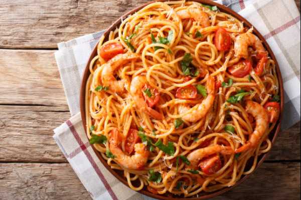Shrimp Schezwan Noodles