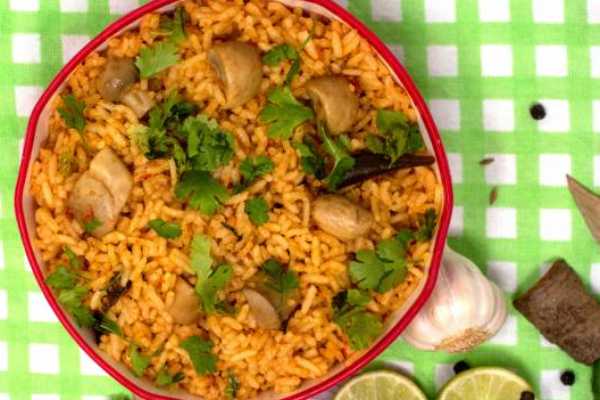 MUSHROOM BIRYANI