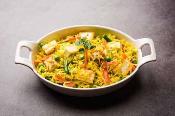 Paneer Vegetable Biryani