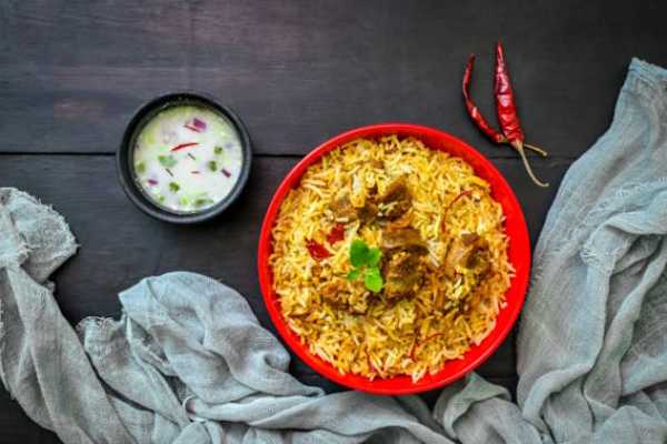 Temper Mutton Dum Biryani