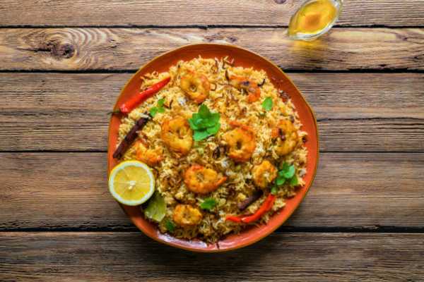 Vijayawada Shrimp Pulav